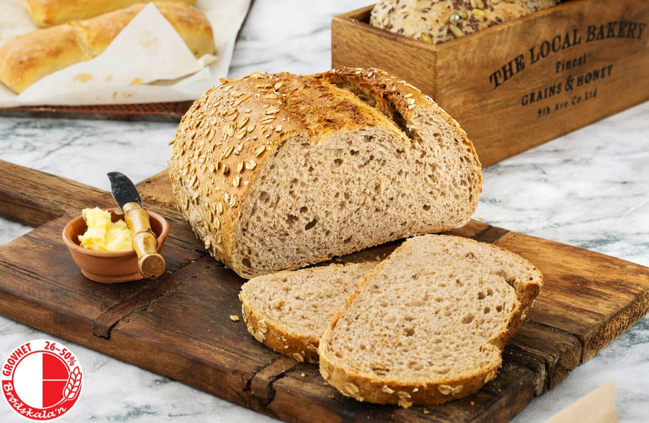 Baker Brun - Havrebrød