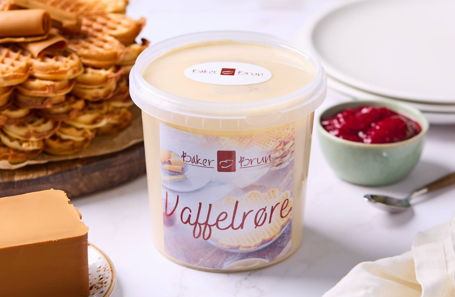 Baker Brun - Vaffelrøre