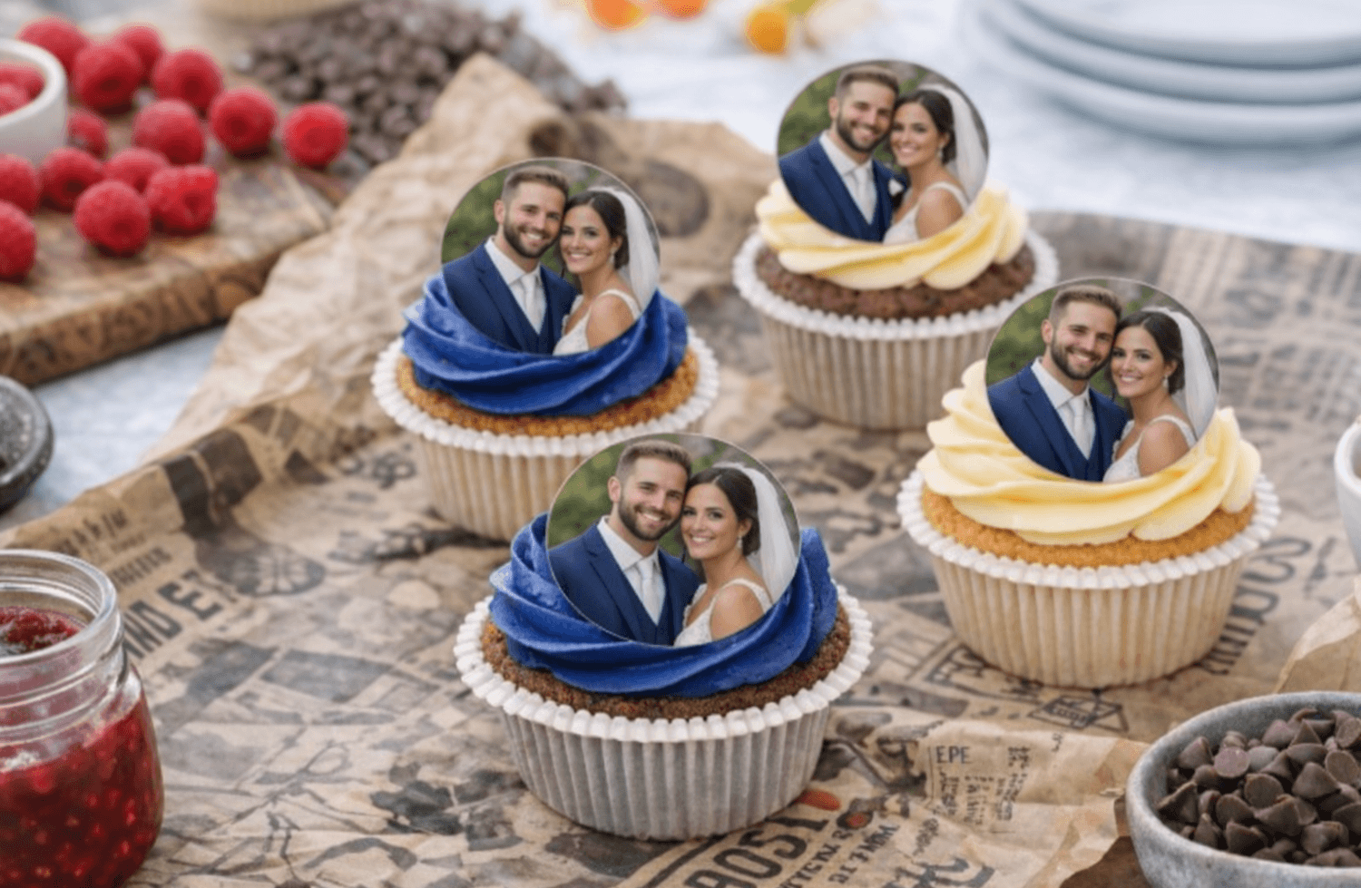 Baker Brun - Cupcakes til bryllup
