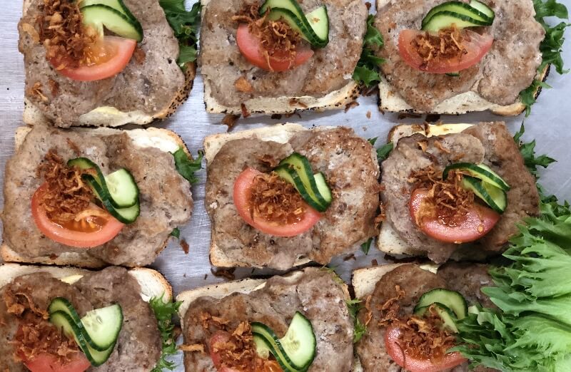 Bergshaven Bakeri og Konditori - Karbonadesmørbrød