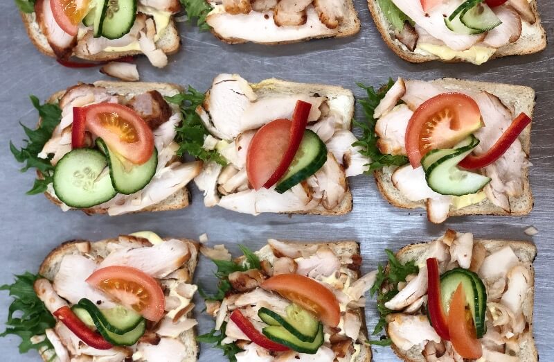 Bergshaven Bakeri og Konditori - Kyllingsmørbrød