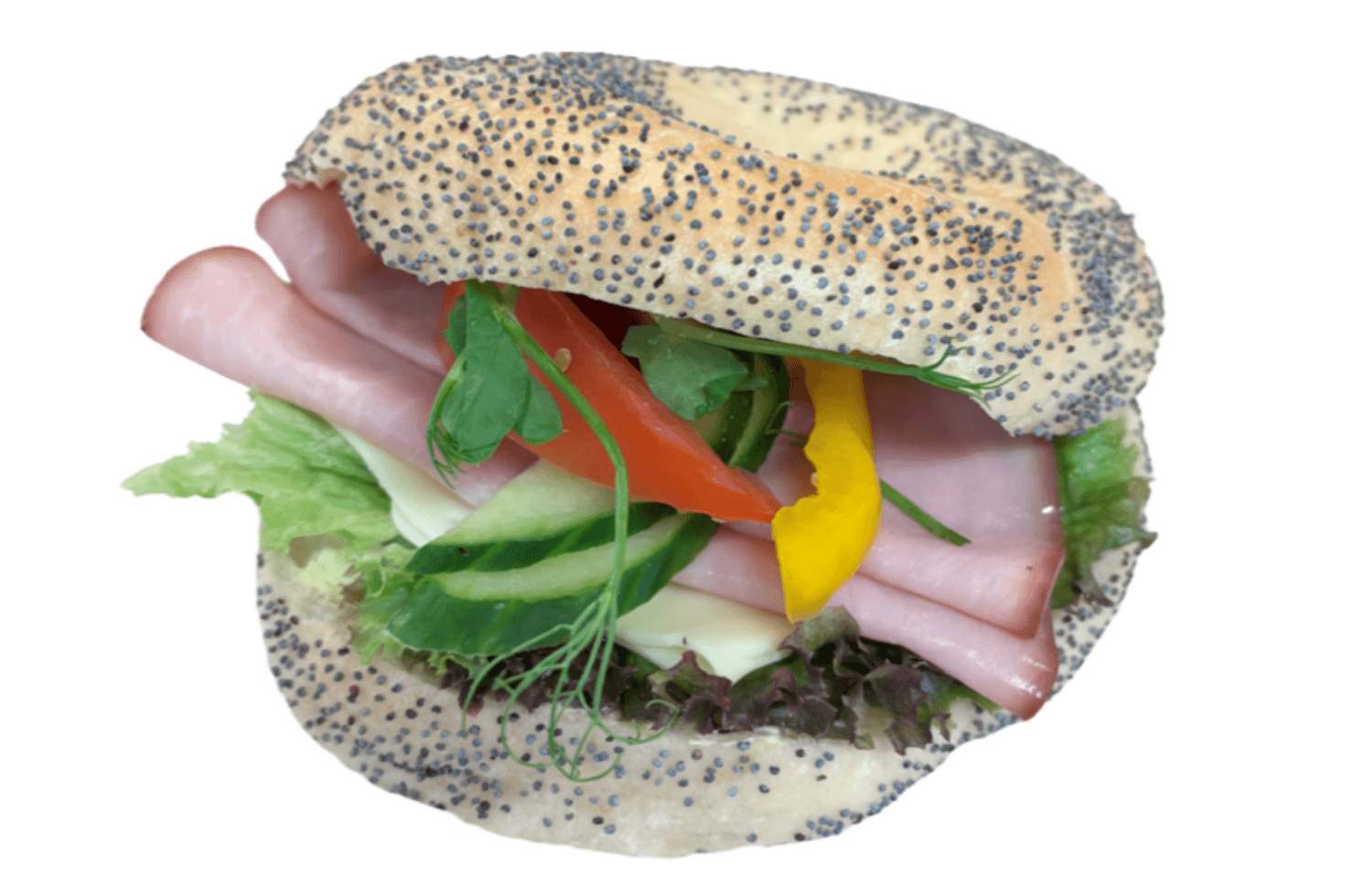 Ditt Café - Ost- & skinkbagel
