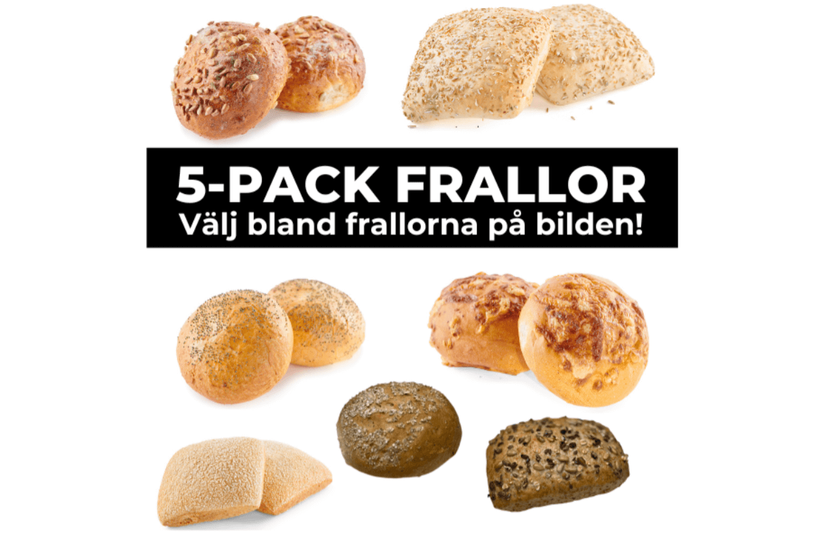 Ditt Café - 5 frallor för 54:-