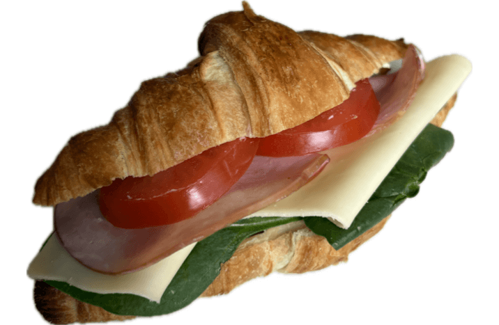 Ditt Café - Croissant med ost & skinka