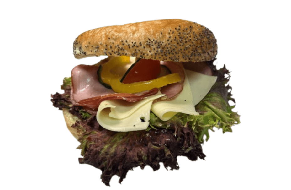 Ditt Café - Ost- & skinkbagel