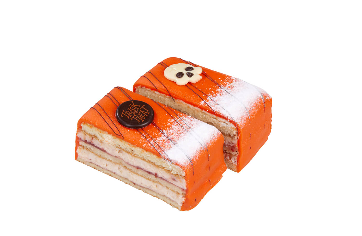 Nærbakst - Marsipankakestykke Halloween 2 pk