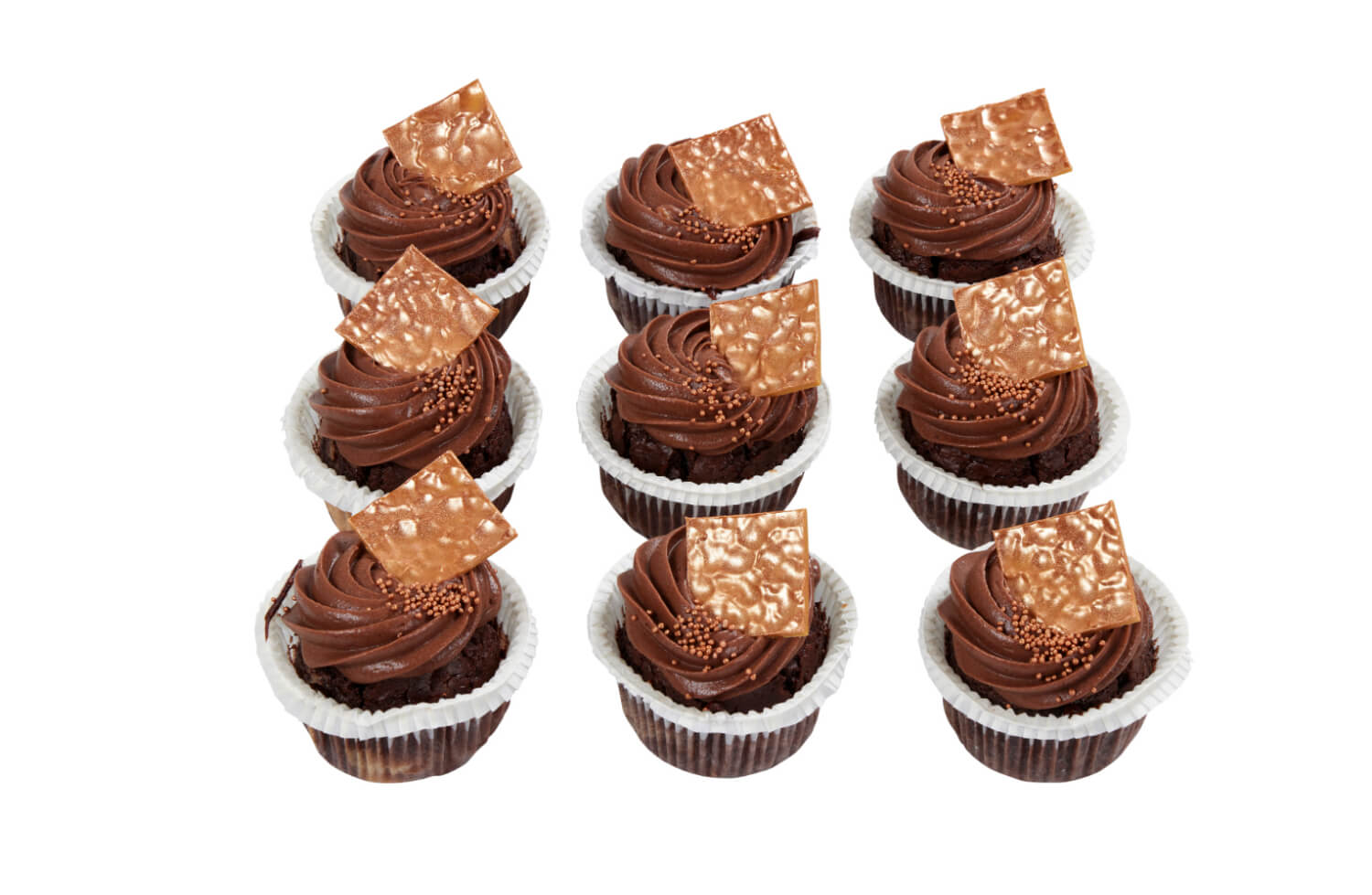 Nærbakst - Sjokoladecupcakes 9 pk
