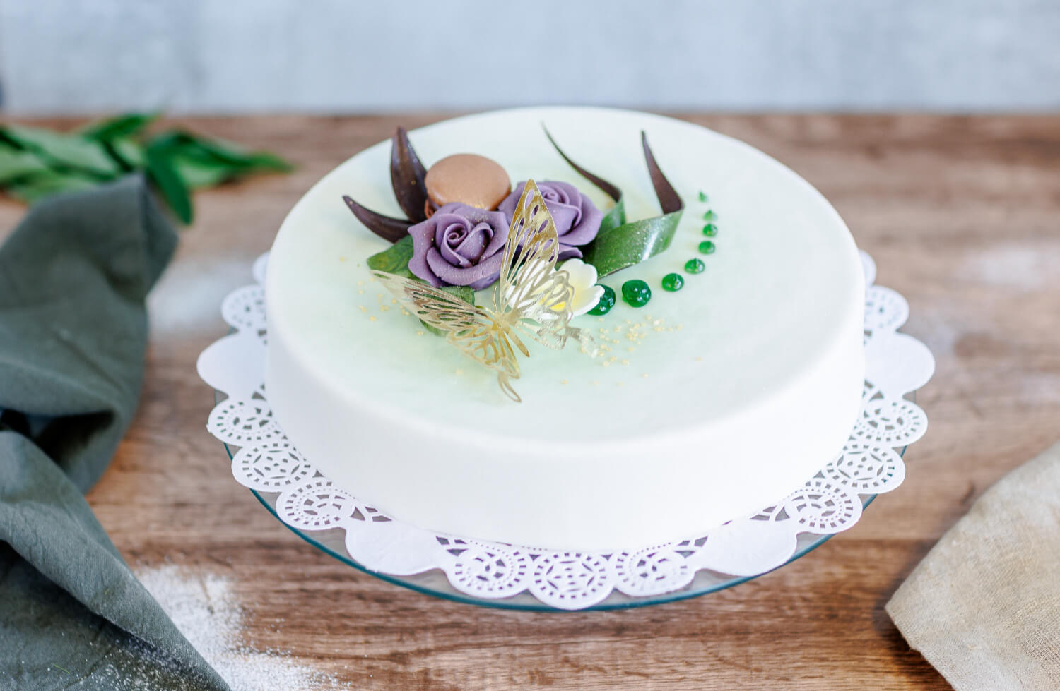Johansen bakeri - Sjokoladekake med icing 24 bit
