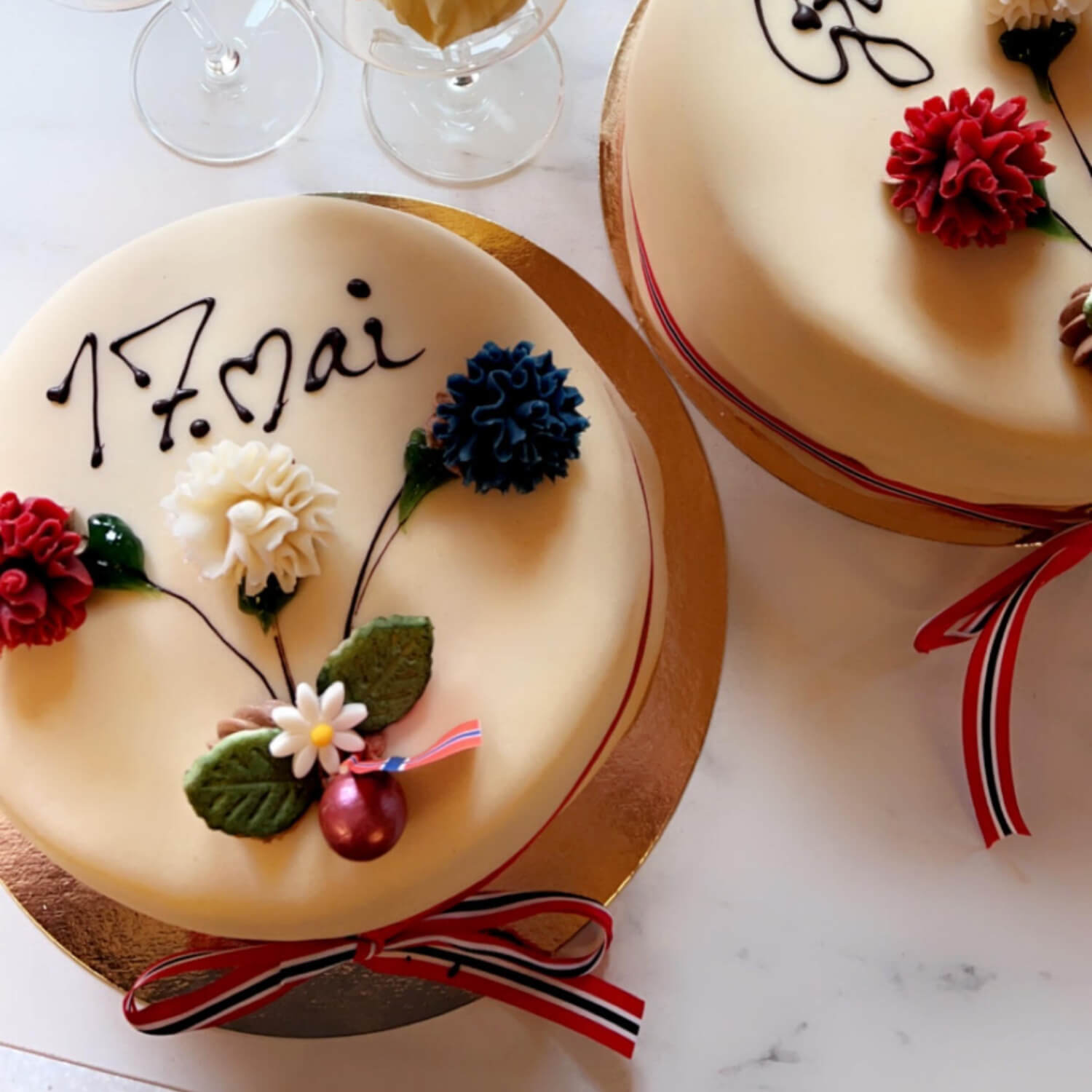 Trygstad bakeri - 17.mai kake