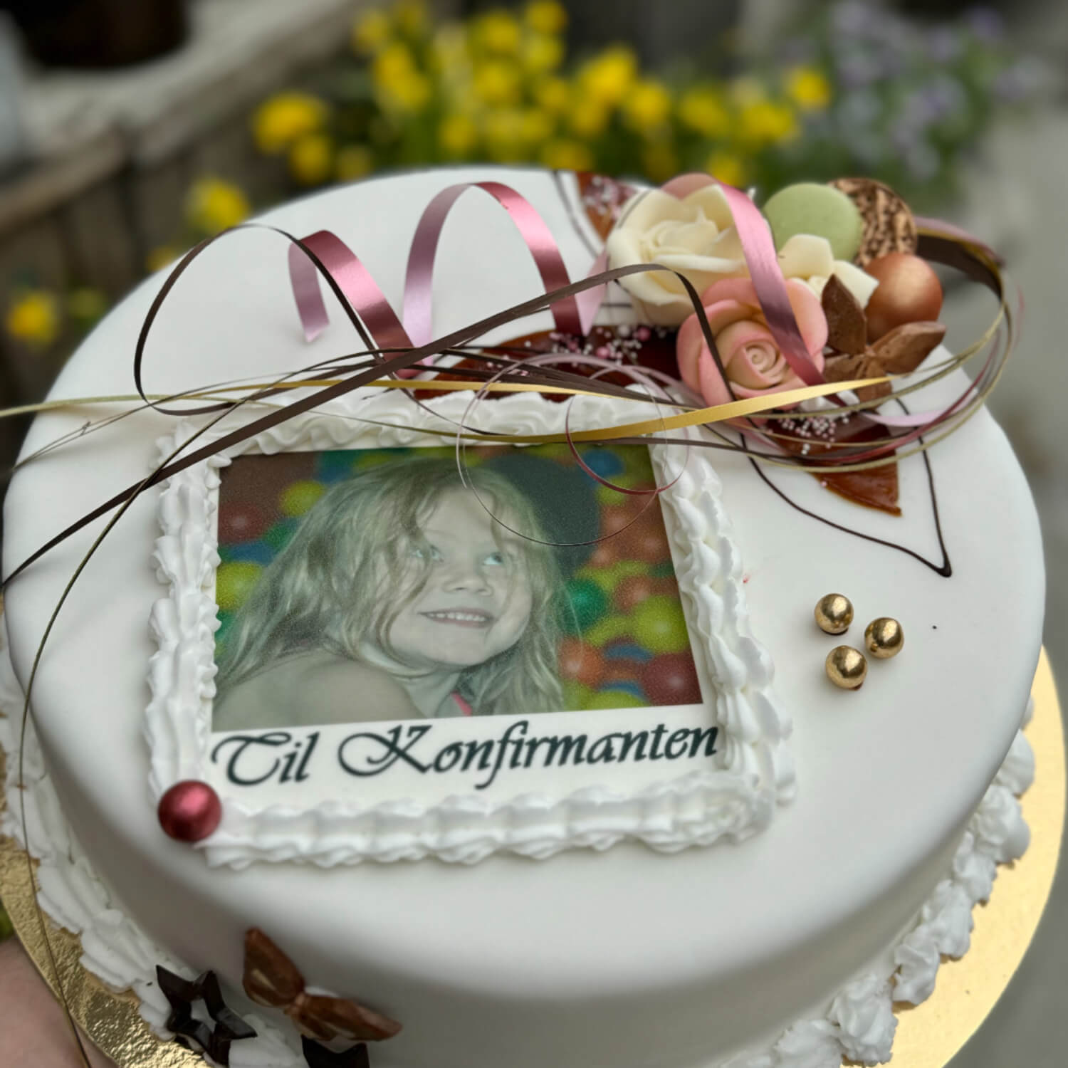 Trygstad bakeri - Kake med bilde