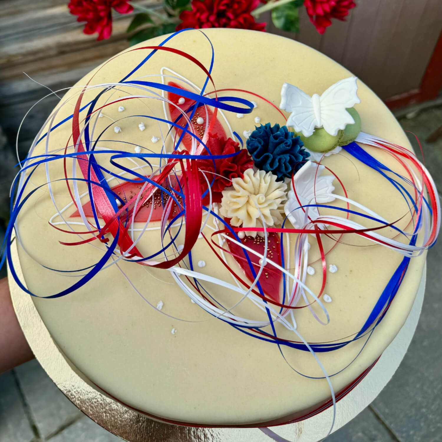Trygstad bakeri - Marsipankake festfarget