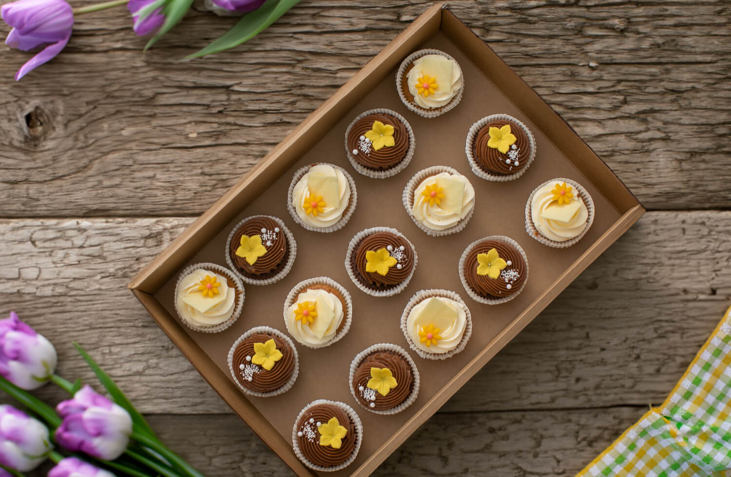 Vaaland Dampbakeri & Conditori - Cupcakes pakke