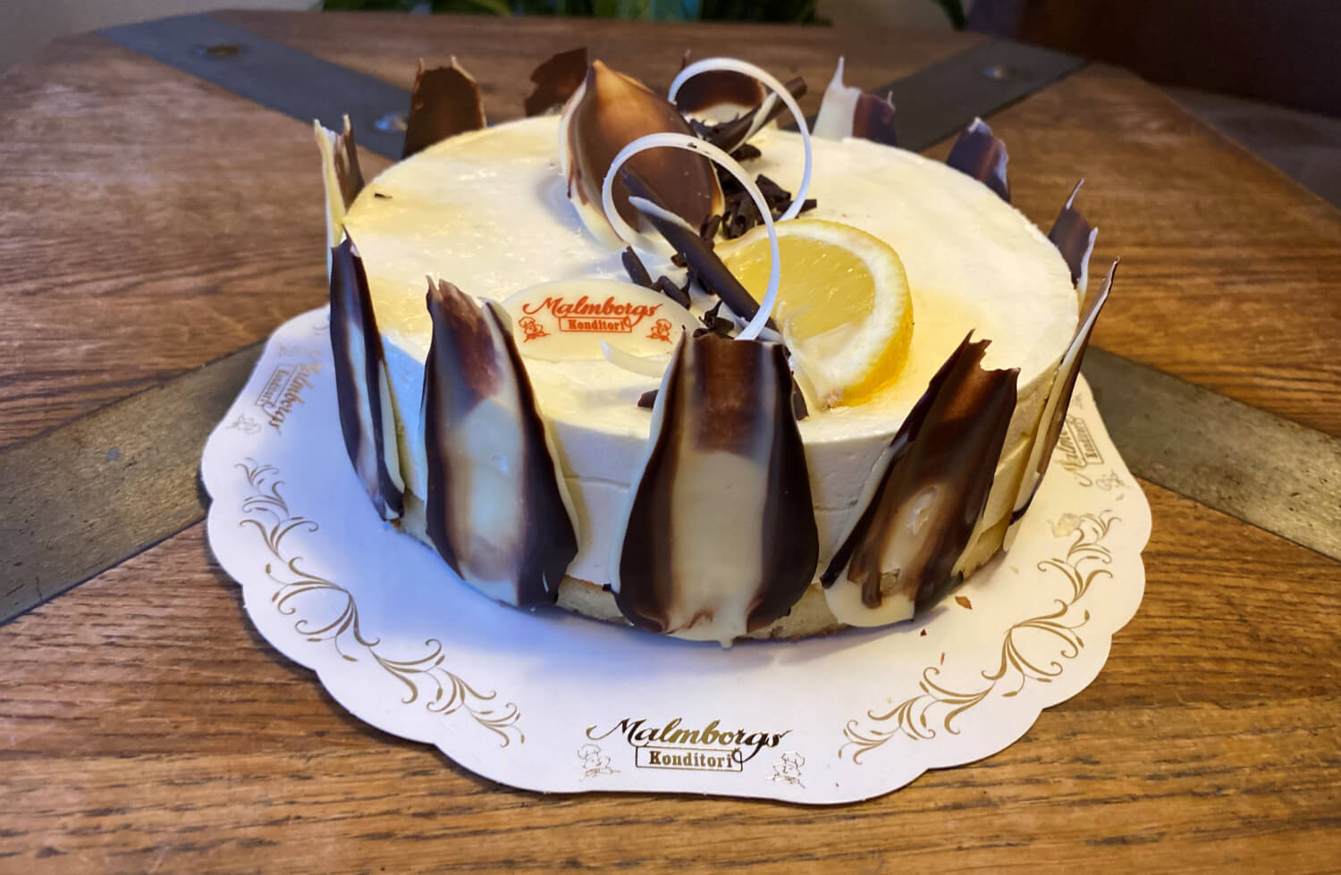 Malmborgs konditori - Lemontårta