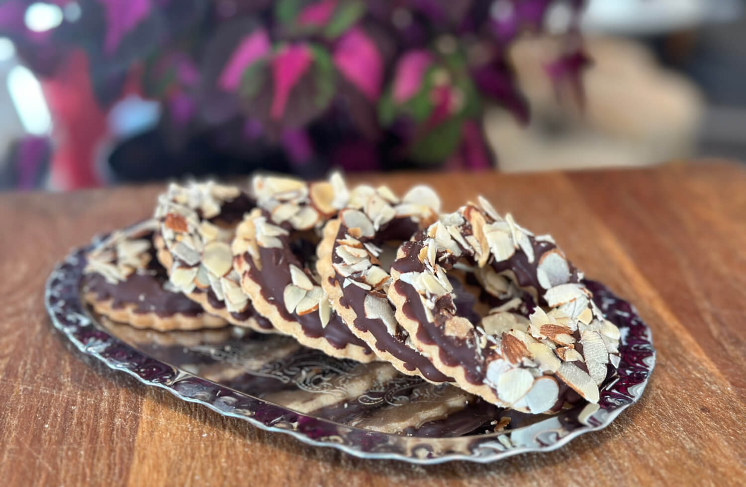 Malmborgs konditori - Sockerfri Nougatkrans