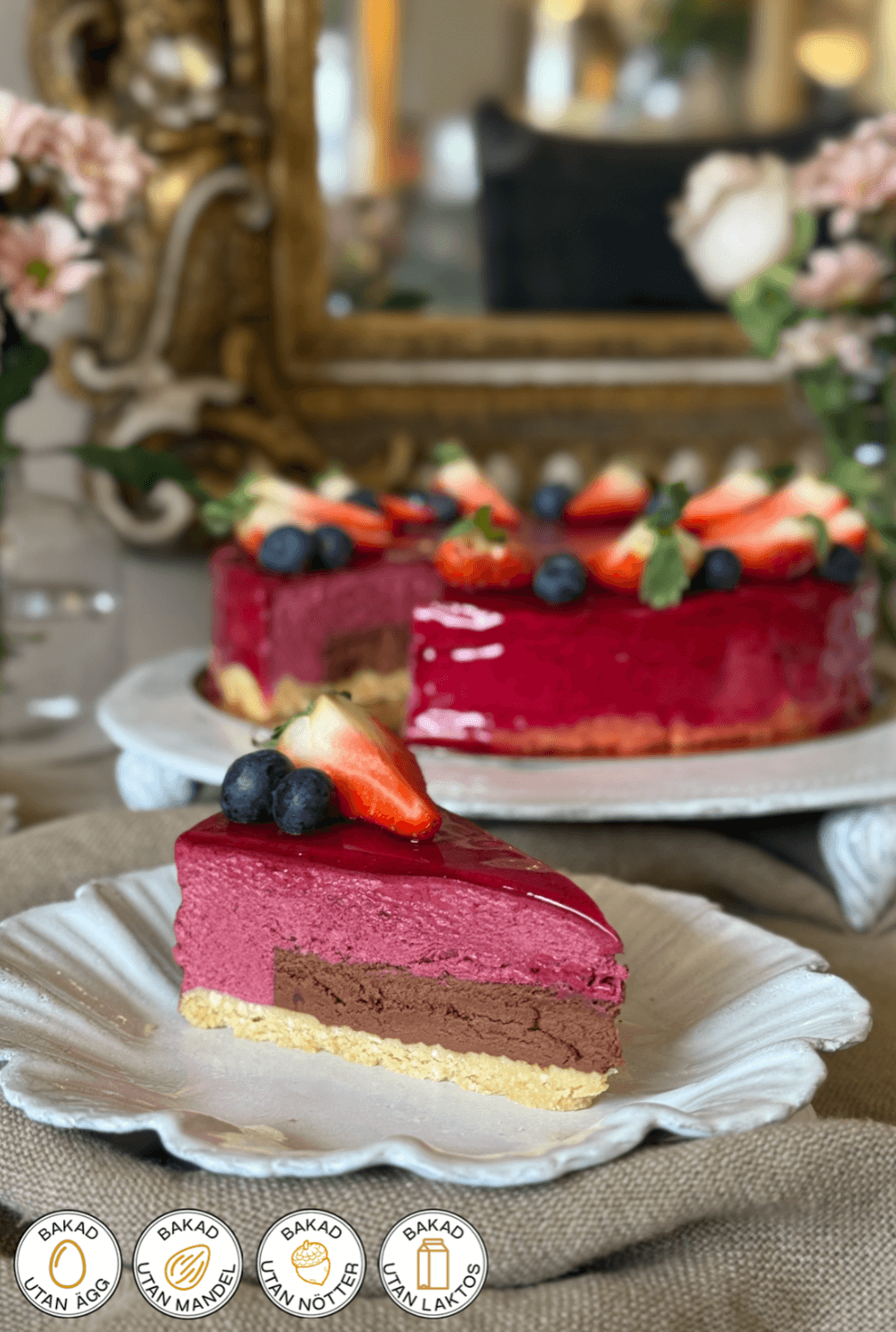 Brogyllen - Svartvinbär & Chokladbakelse(vegan)