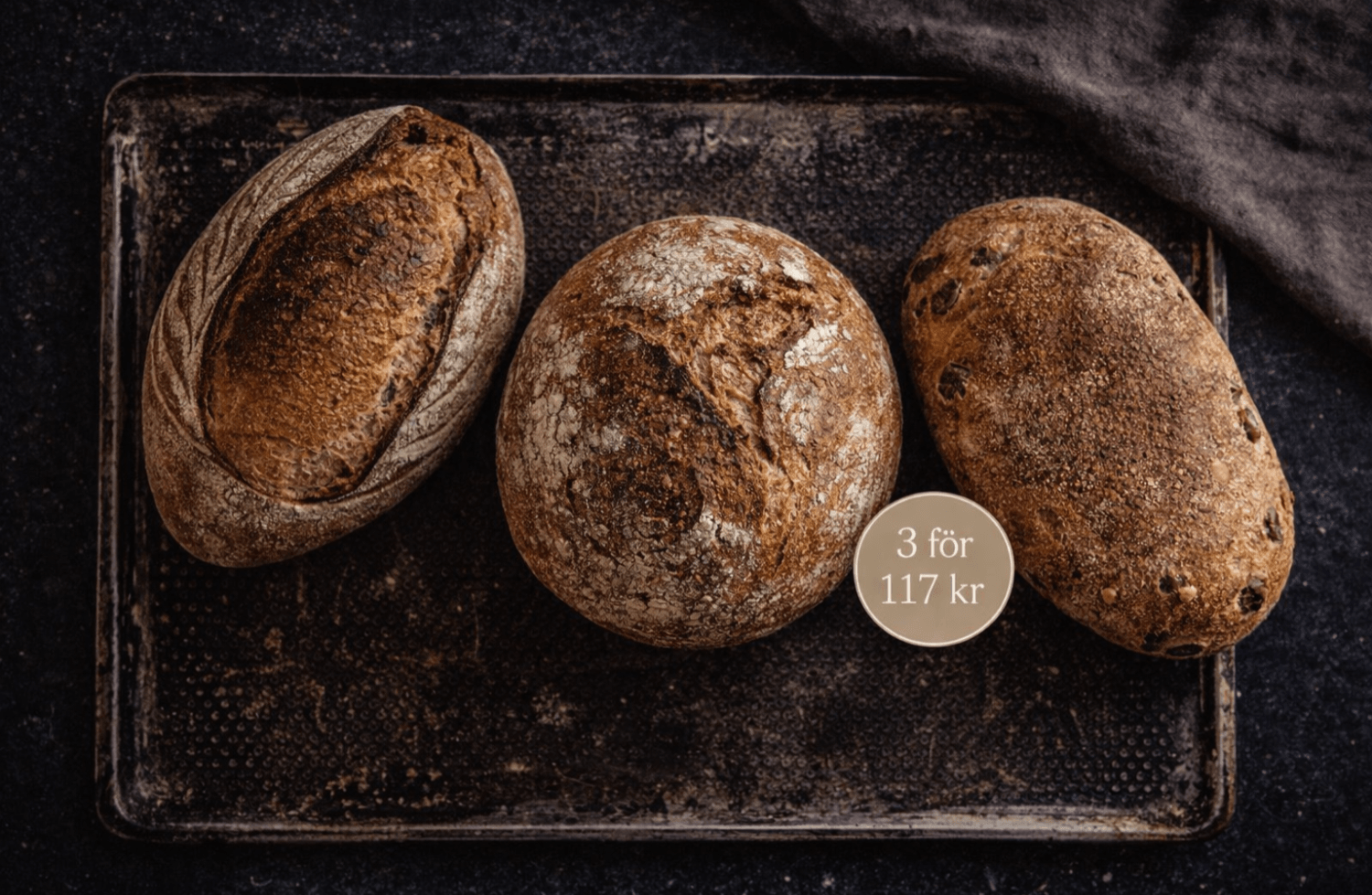 Brogyllen - 3 bröd för 117 kr