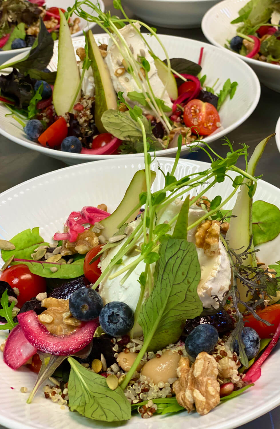 Brogyllen - Chèvresallad