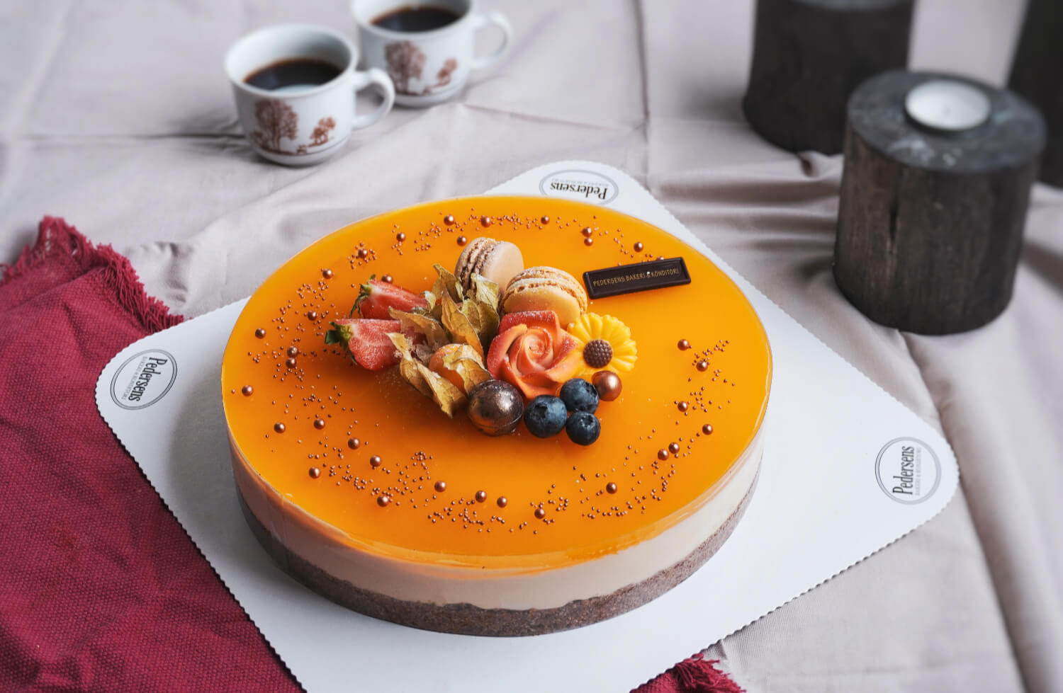 Kjøkkensjefen - Pasjonsfrukt ostekake