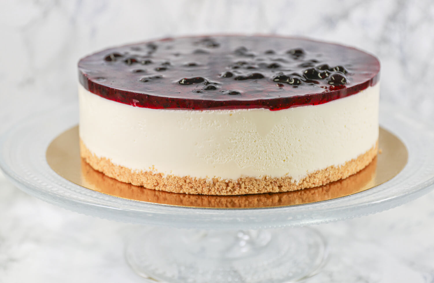 Café Fresh - Blåbär cheesecake