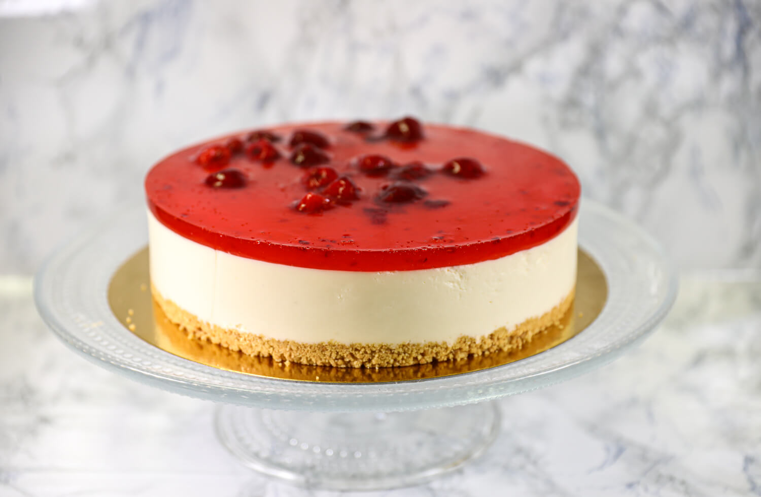 Café Fresh - Hallon cheesecake