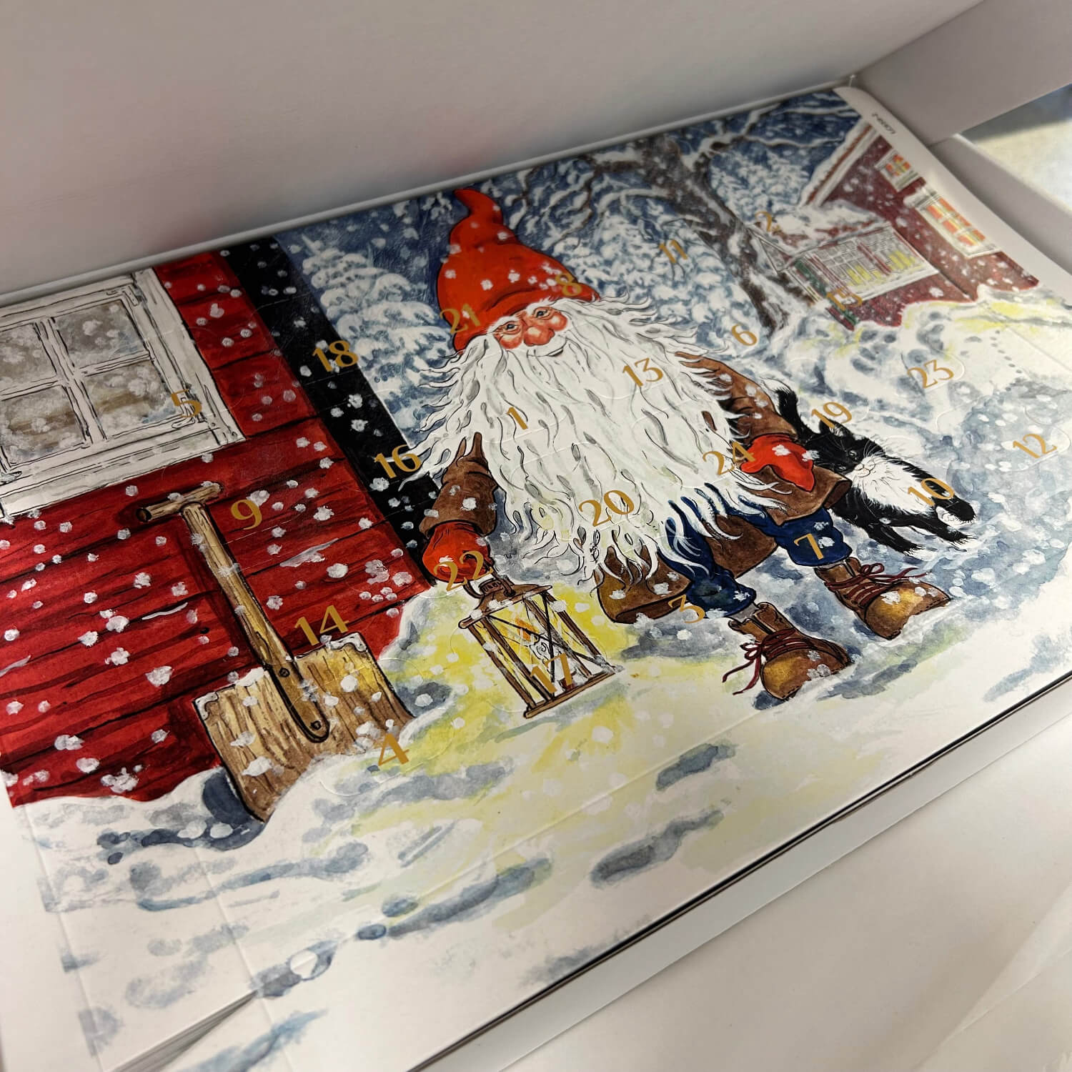 NatCake Choklad & Tårta i Klövsjö - Adventskalender Tomte Praliner
