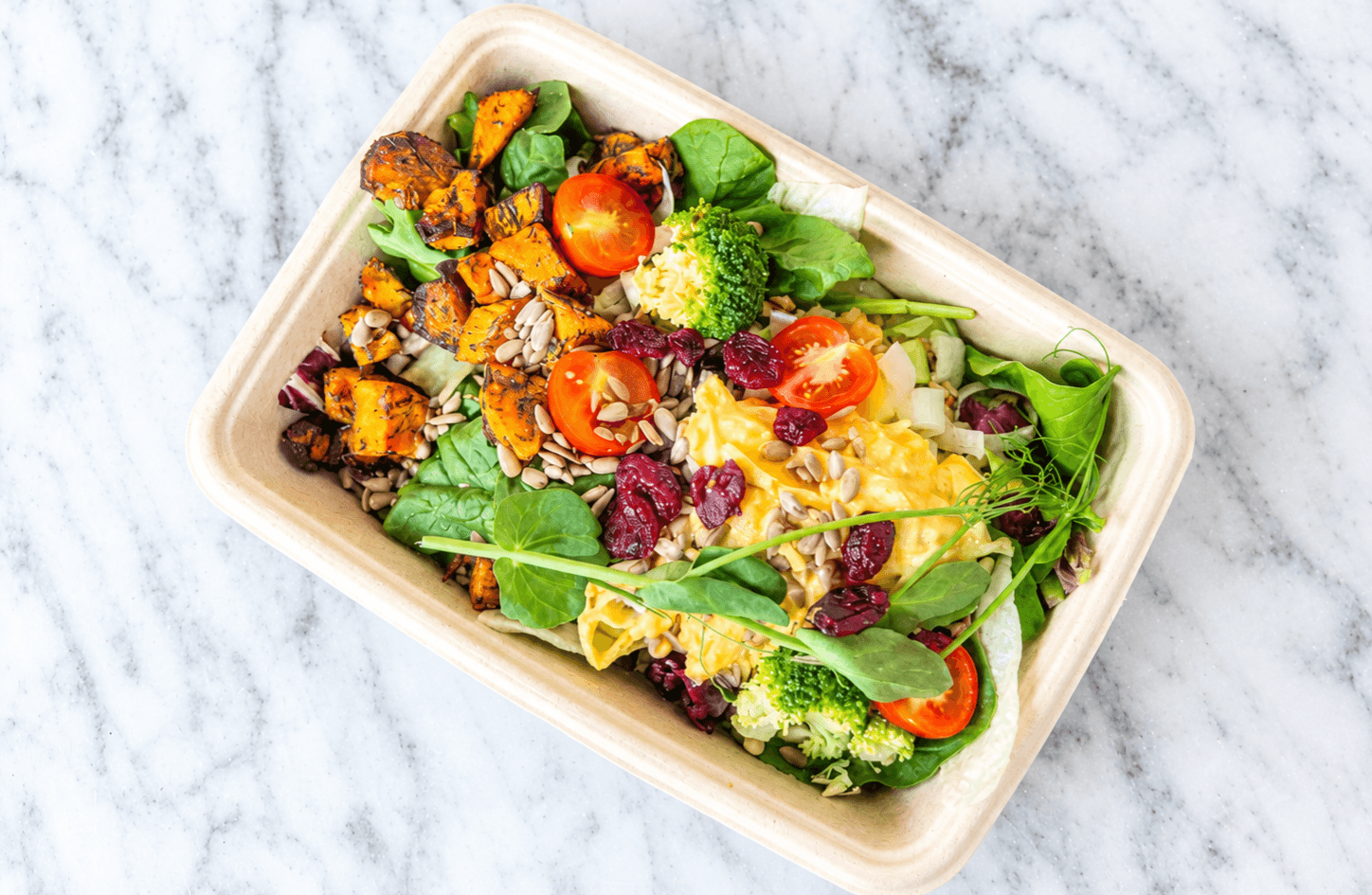 Börje Olsson Konditori - Vegetarisk sallad