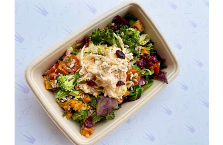 Börje Olsson Konditori - Vegetarisk sallad