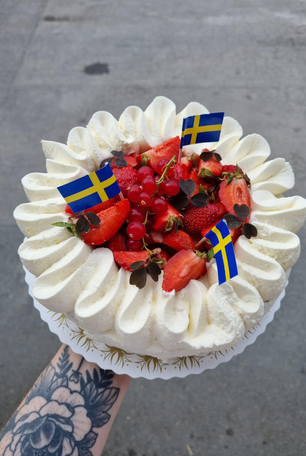 Börje Olsson Konditori - Midsommartårta