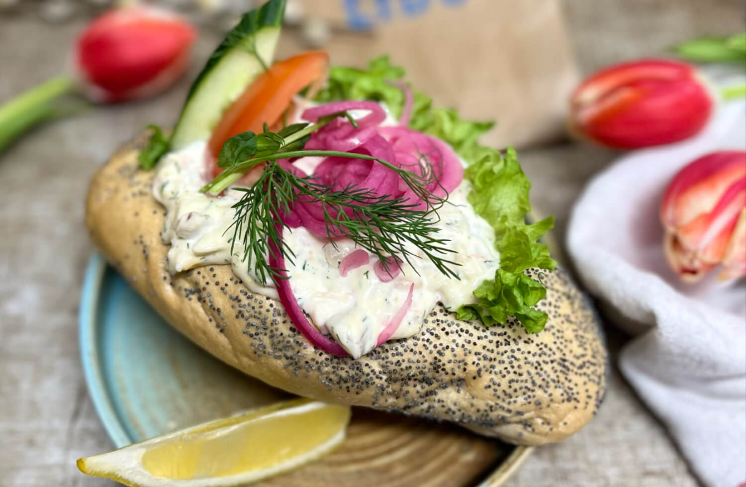 Konditori Lido - skagenbaguette
