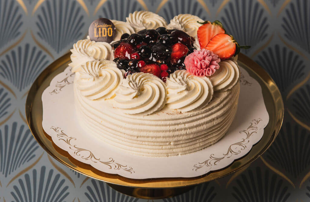 Konditori Lido - Gräddtårta