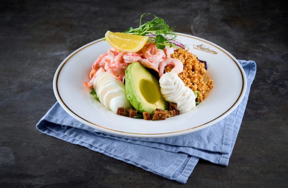 Ahlströms Konditori - Bästkusten med räkor & avokado