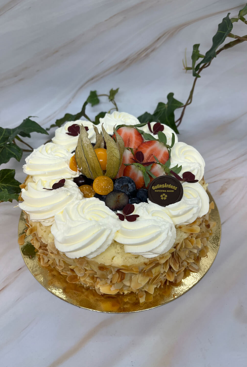 Gullegårdens glutenfria bageri - Frukttårta