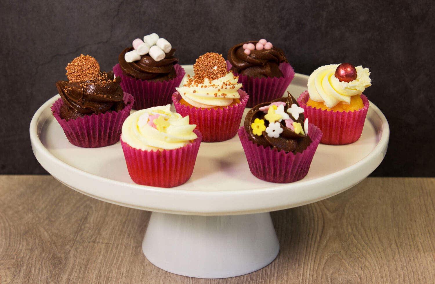 Gjestalveien Conditori - Mini cupcakes