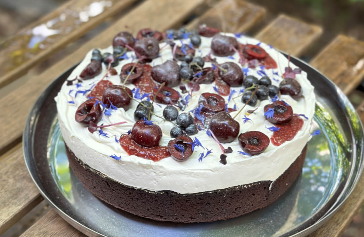 Jordnært - Sjokoladekake