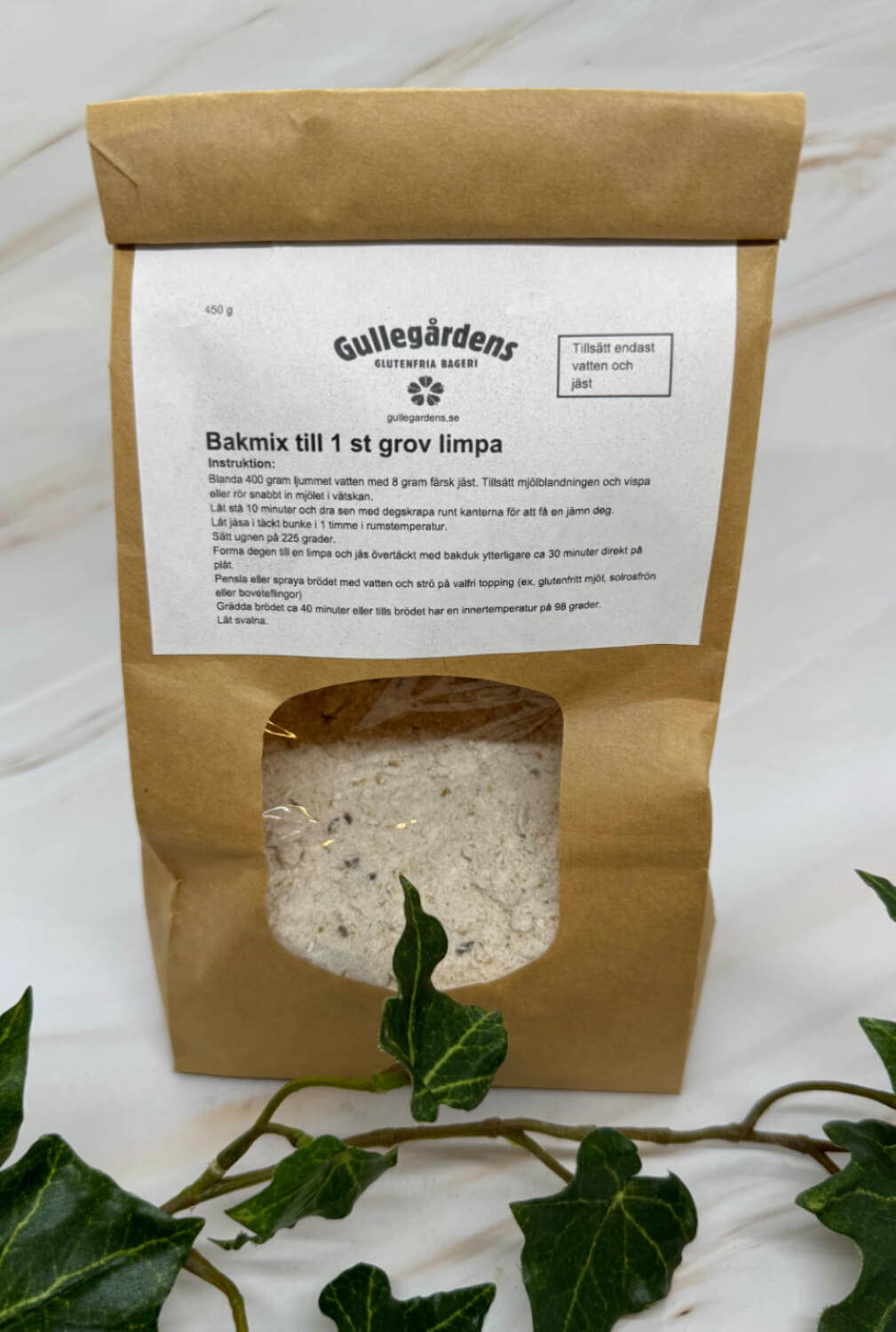 Gullegårdens Postorder - Bakmix grov limpa 