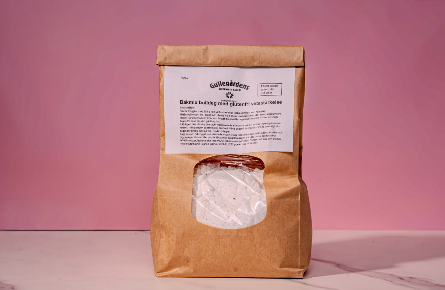 Gullegårdens Postorder - Bakmix bulldeg med glutenfri vetestärkelse