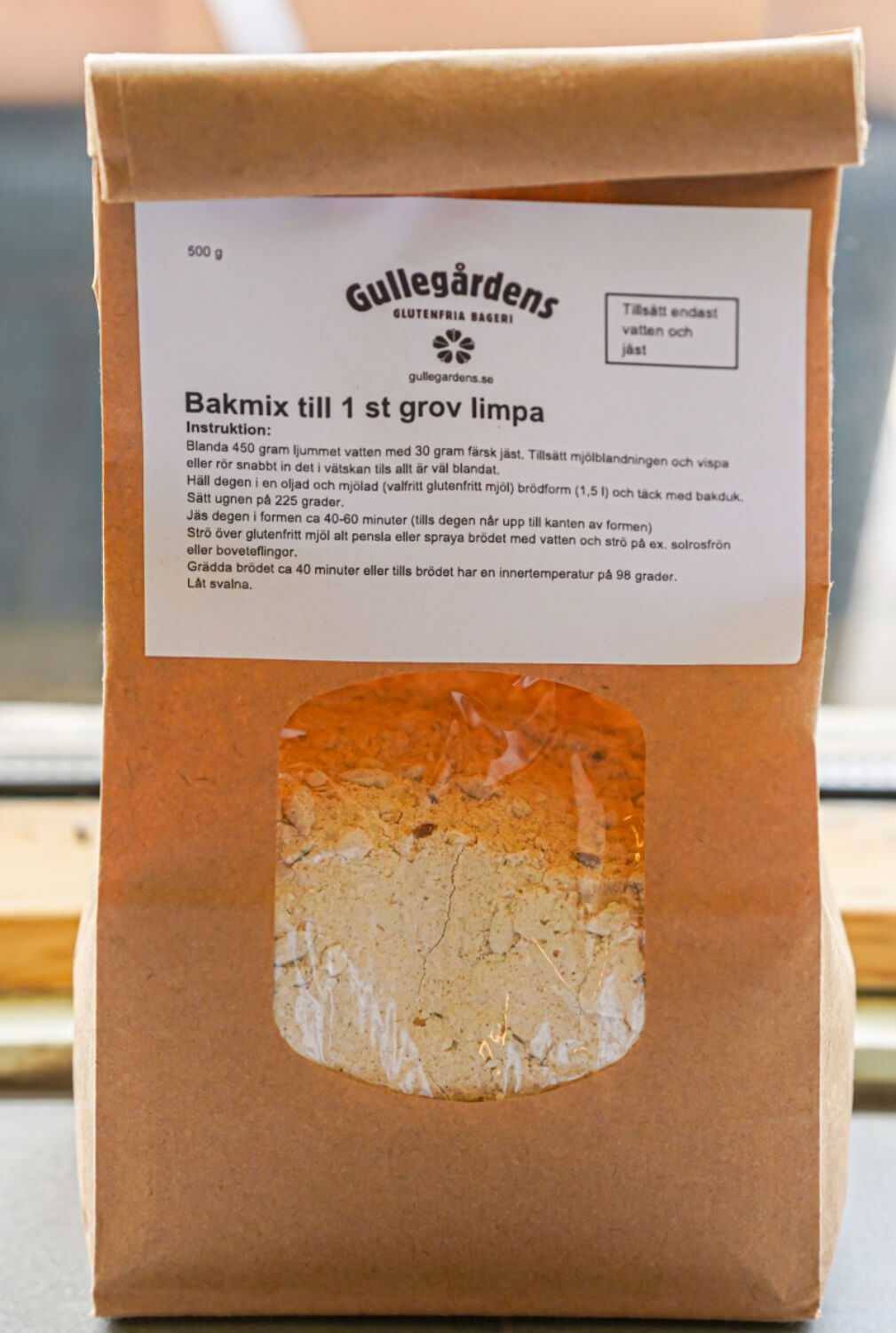Gullegårdens Postorder - Bakmix grov limpa 