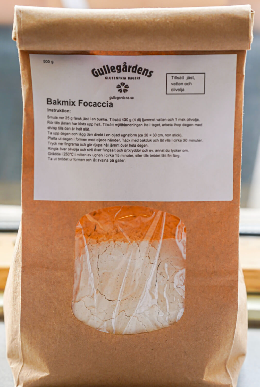 Gullegårdens Postorder - Bakmix Focaccia