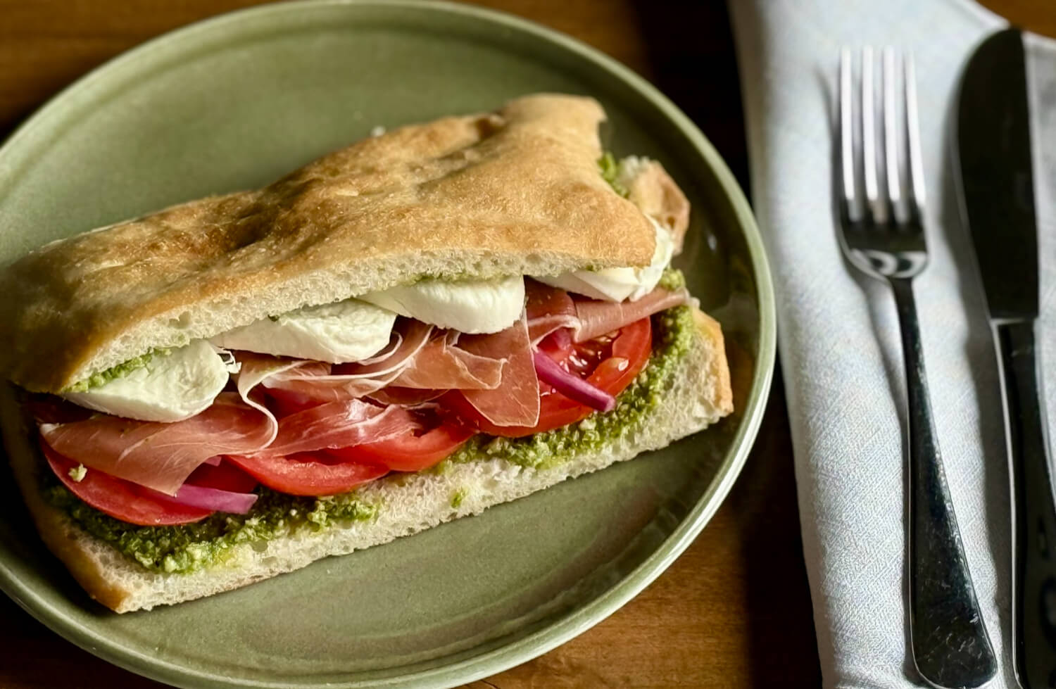 Mat so klart - Påsmurt focaccia