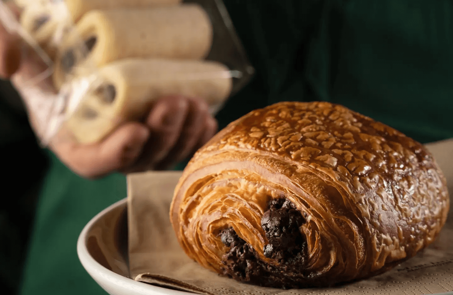 Maschmanns - Økologiske Pain au chocolat- frosne