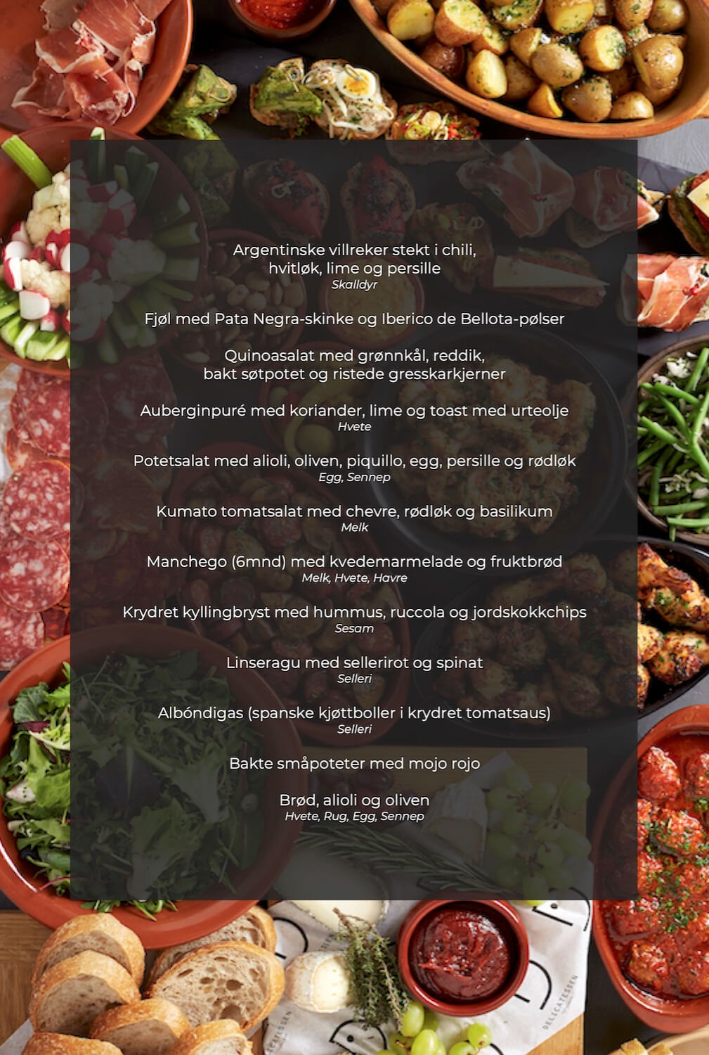 Delicatessen - Bryllupsmeny 2