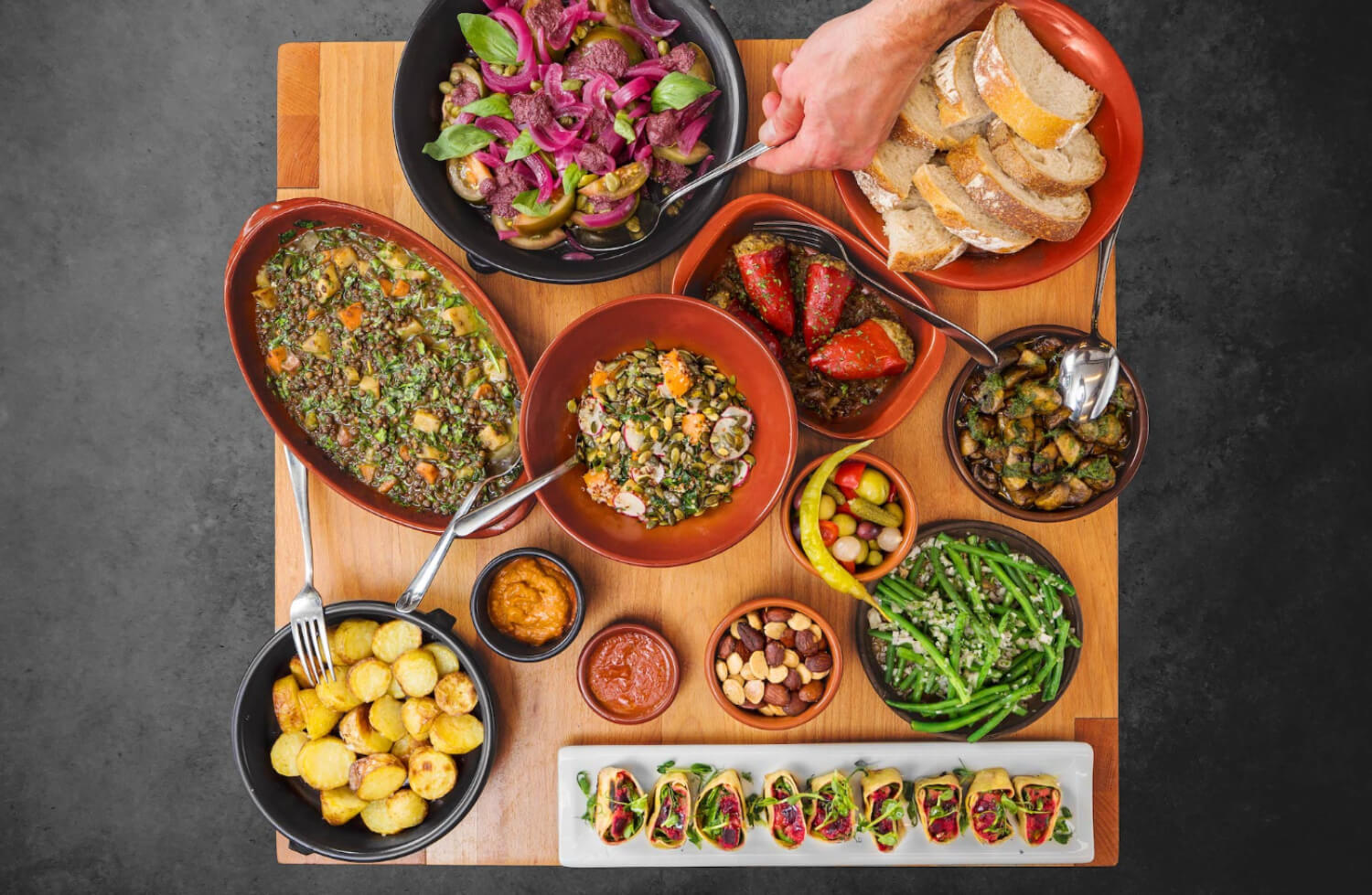 Delicatessen - Vegansk tapasmeny