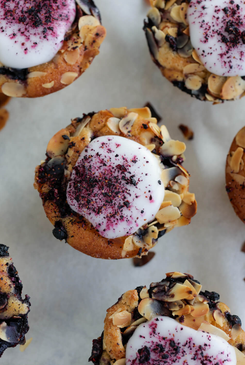 Kanelsnurren Oslo - Glutenfri blåbærmuffins