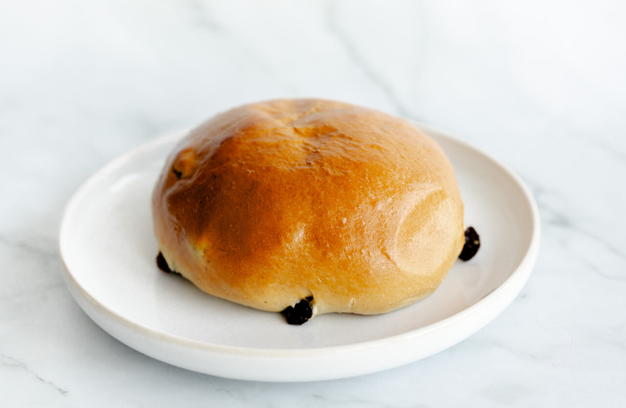 Solbrød - Rosinbolle