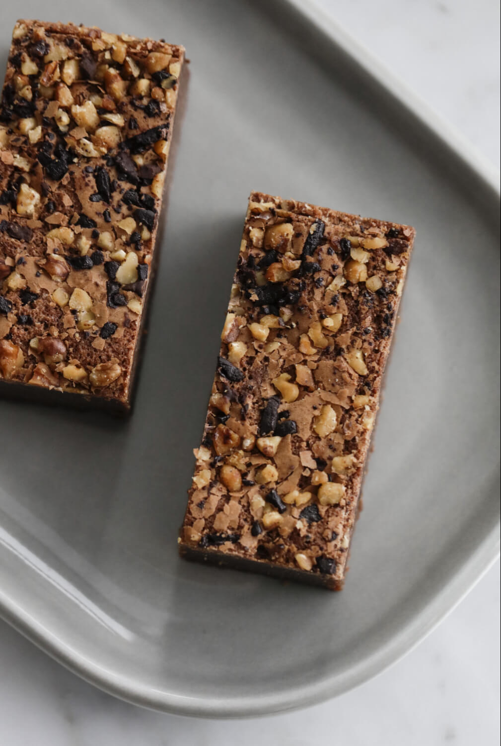 Kanelsnurren Oslo - Brownies med nøttetopping