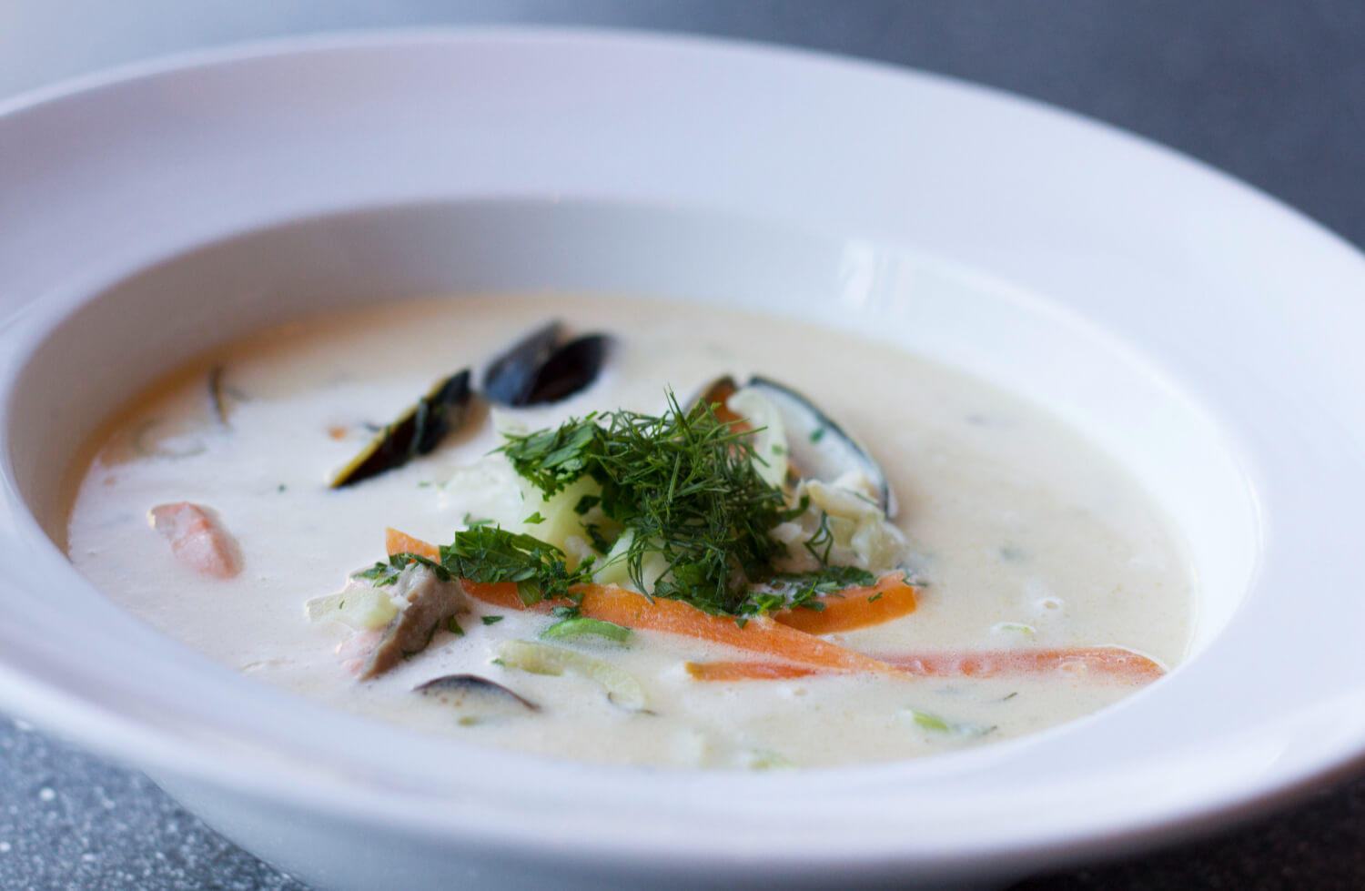 Fiskeriet - Fiskesuppe m/ fisk & blåskjell