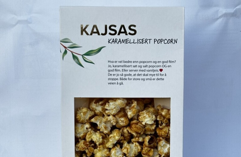Kajsas - Kajsas Karamellisert Popcorn