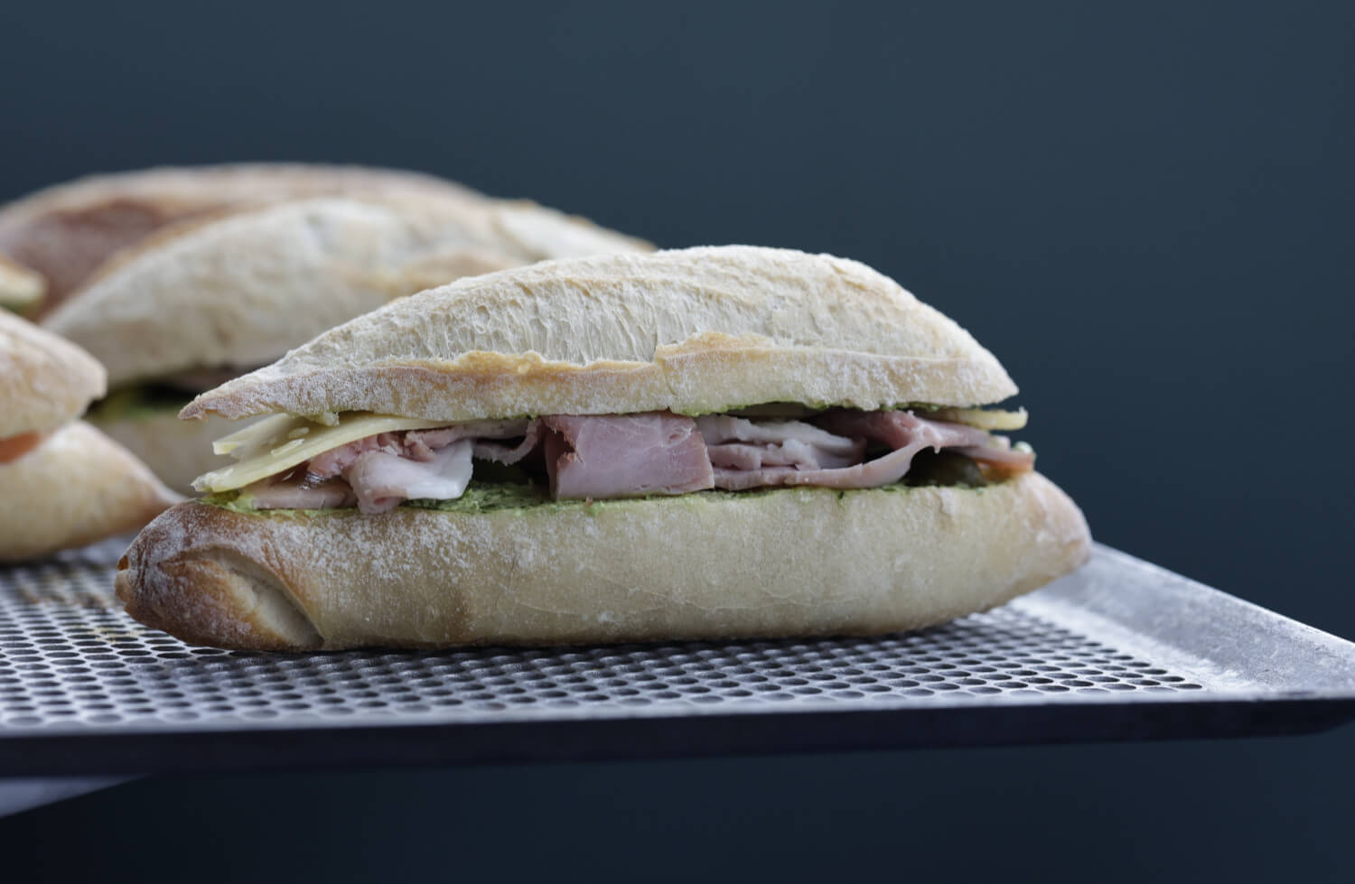 Encore - Fransk baguette med ost og skinke
