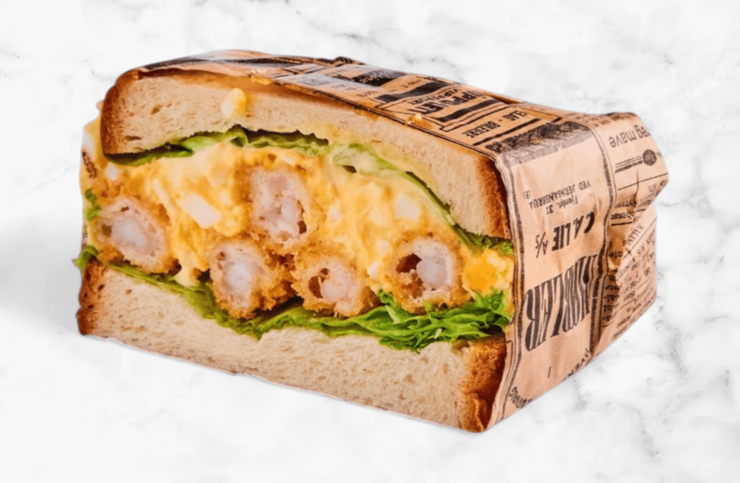 Bread and Butter - Ebi Tamago Sando
