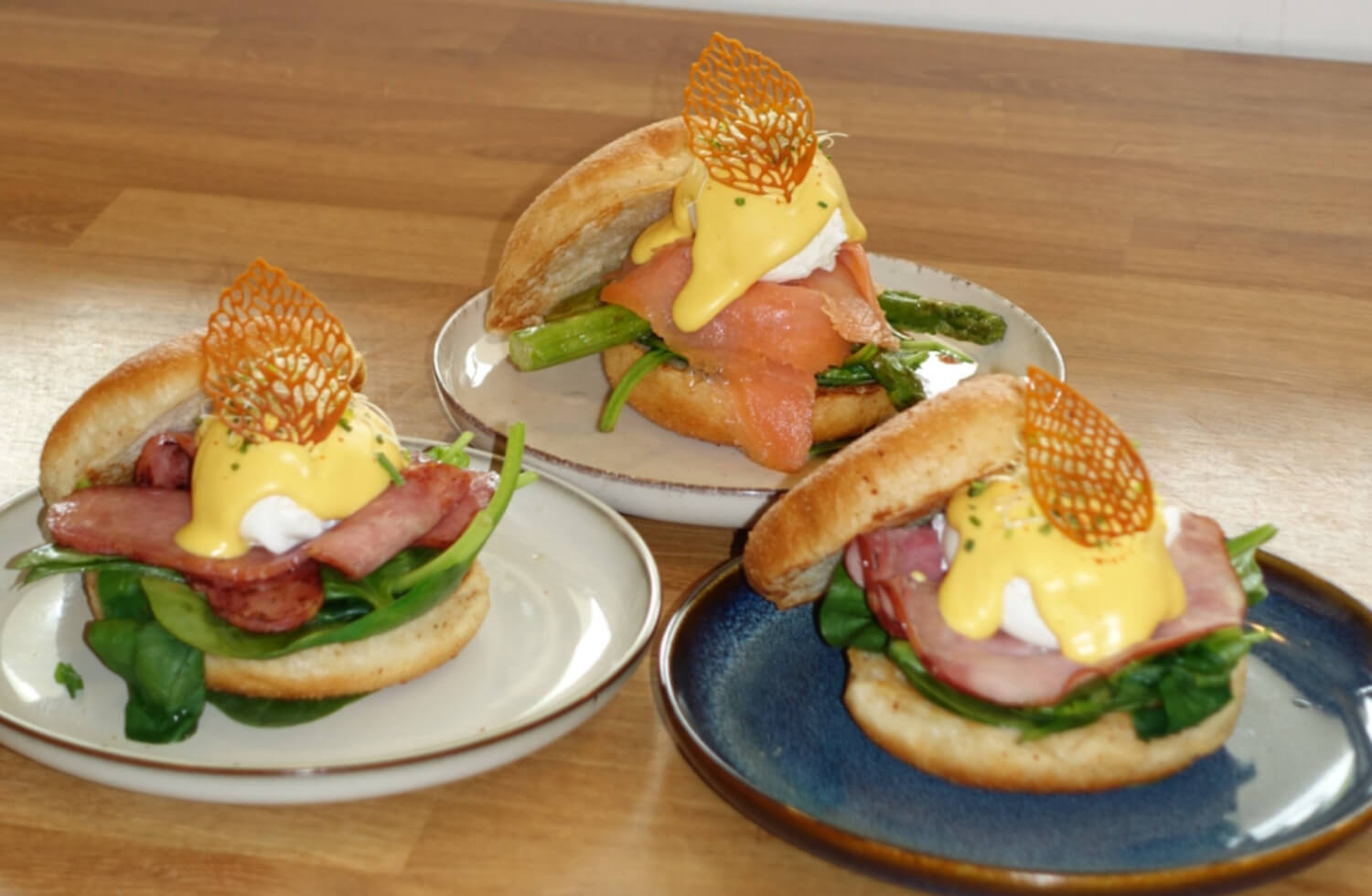 Bread and Butter - Eggs Benny